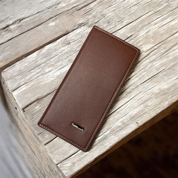 Royal Violet Luxe Long Wallet for Women & Men | Trendy Shop