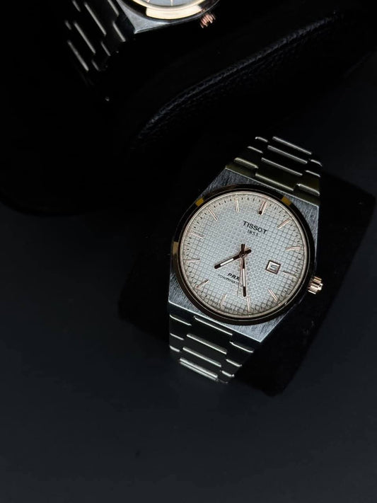 Tissot PRX Powermatic 80 Men’s Luxury Stainless Steel Watch – Silver Dial