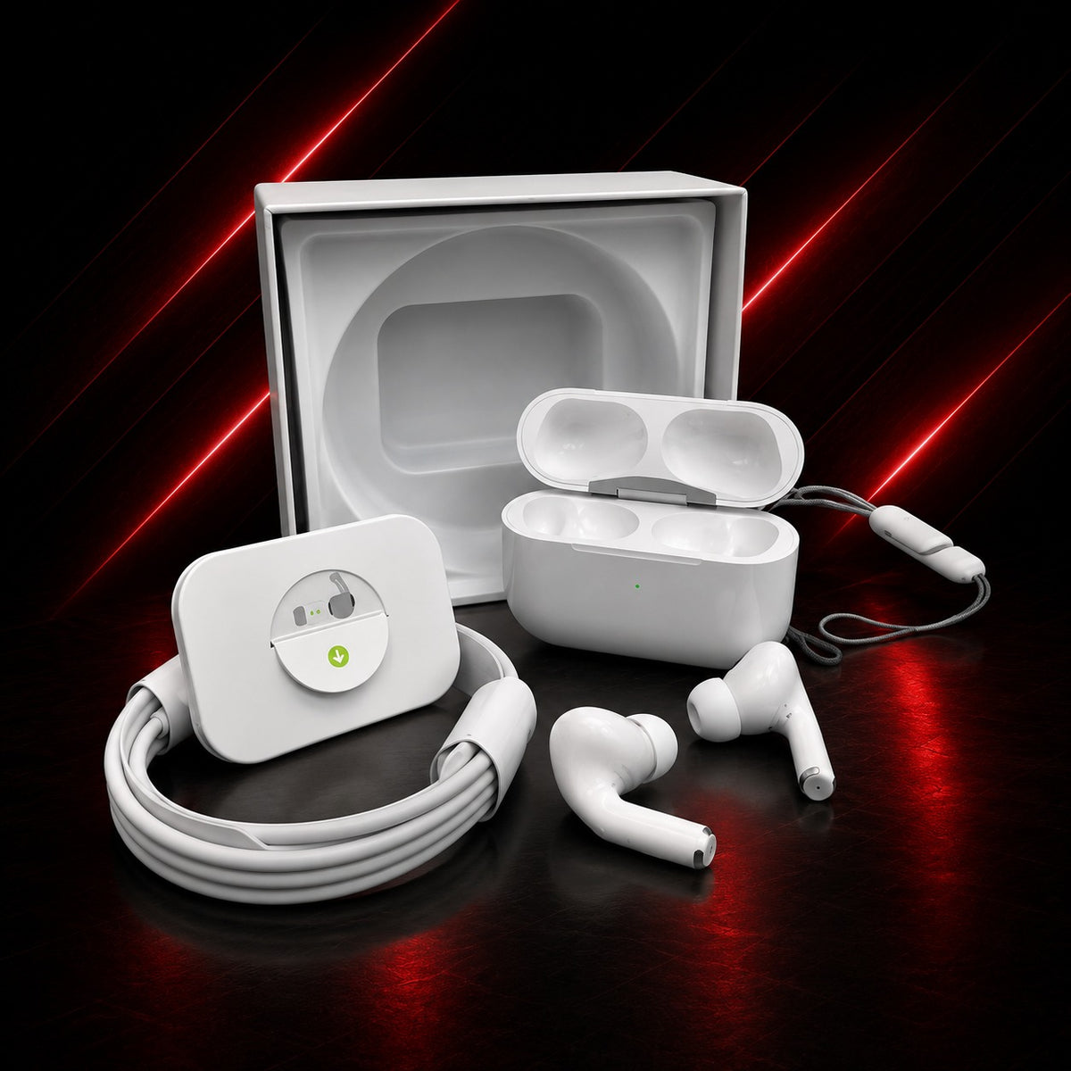 Wireless ANC Earbuds – Premium In-Ear Bluetooth Earphones with Charging Case